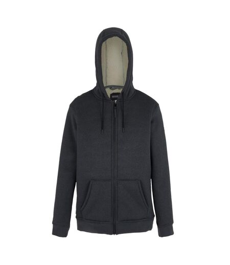 Mens Naddle Fleece Full Zip Hoodie Black Regatta