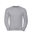 Mens authentic sweatshirt light oxford Russell