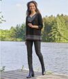 Tregging met satijnglans Atlas For Men