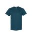 Mens Heavy Cotton T-shirt Midnight Gildan-1