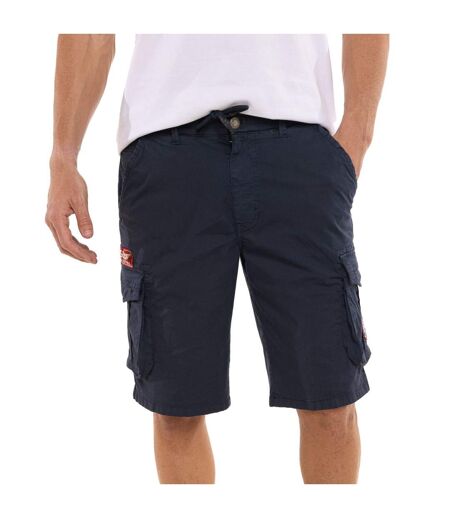 Bermuda cargo homme ceinture élastiquée et poches avec patchs Piston Vondutch