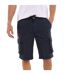 Bermuda cargo homme ceinture élastiquée et poches avec patchs Piston Vondutch-1