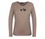 Tee-shirt MAYFLOWER NAPOLI2 beige à sérigraphie poule : confort naturel et style champêtre-5