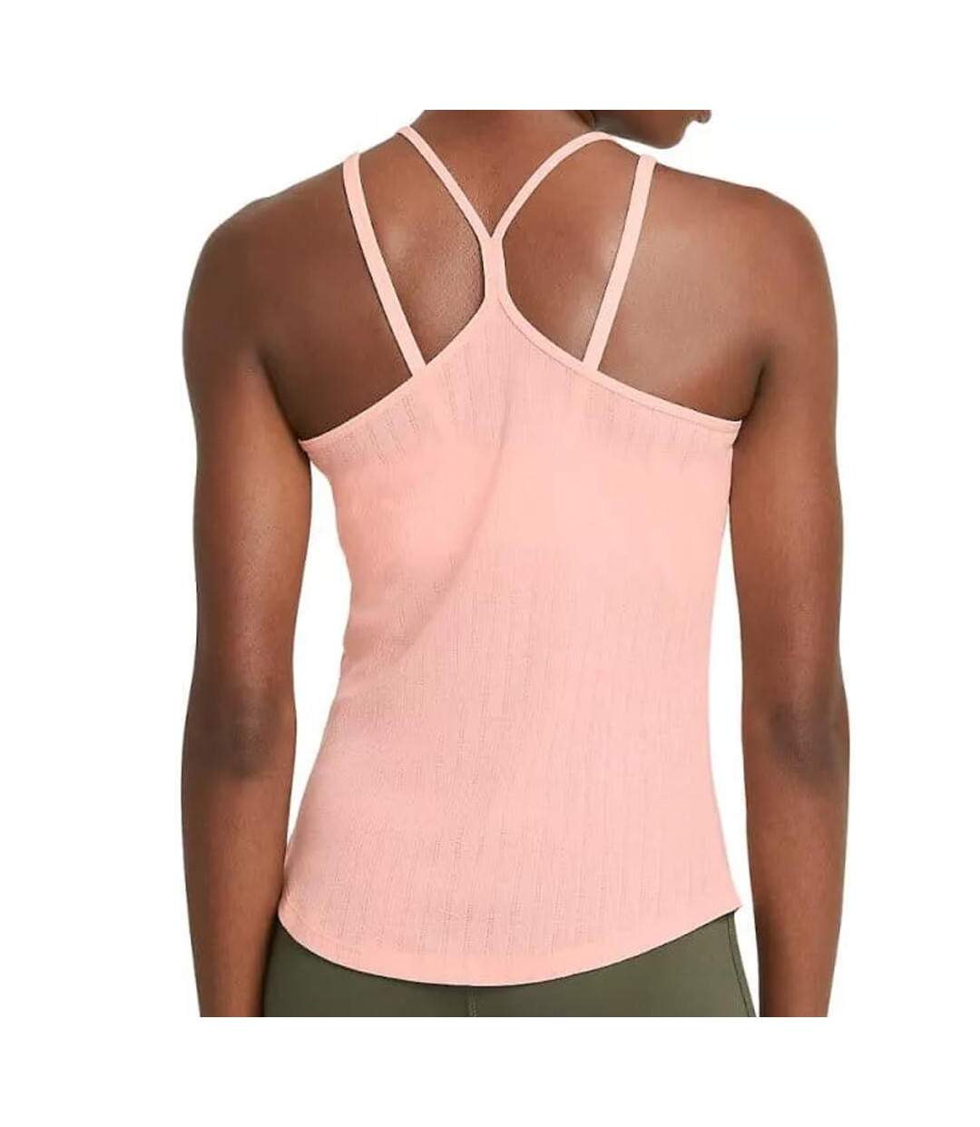 Débardeur Rose Femme Nike Pointelle - L