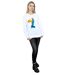 Disney Sweat-shirt Womens/Ladies Alphabet Z Is For Zazu (Blanc) - UTBI22065-4