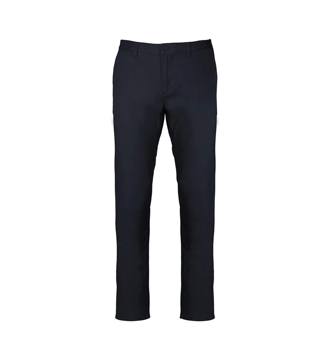 Chino Motif/style Uni Homme Bleu Marine Foncé Kariban-1