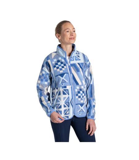 Veste Polaire Motif/style À Motifs Dante Femme Bleu Craghoppers