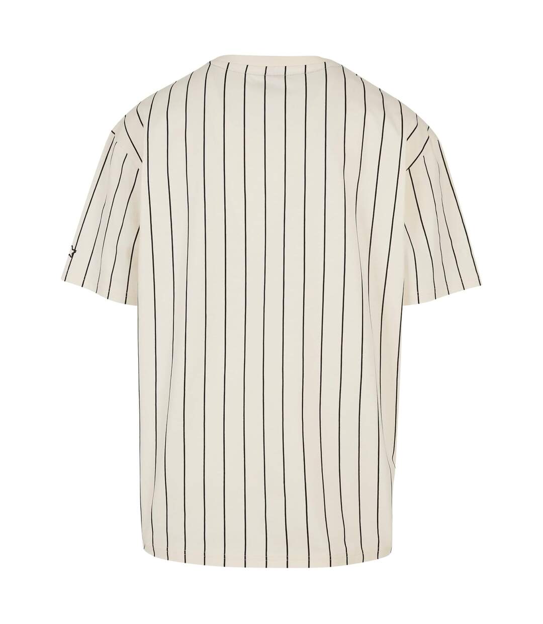 T-shirt Motif/style Fines Rayures Homme Blanc Pâle Starter Black Label-3