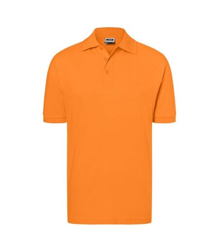 Polo Classic Homme Orange James And Nicholson
