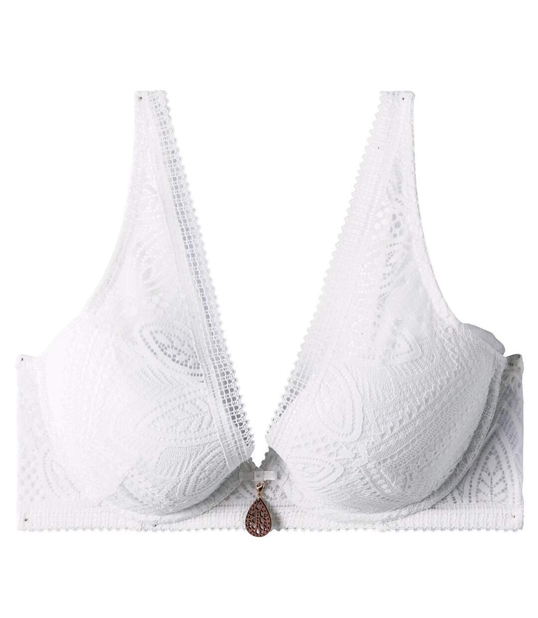 Soutien-gorge ampliforme coque moulée ivoire Etoile-1