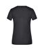 T-shirt Femme Noir James And Nicholson-1