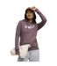Womens/ladies No.1 Logo Fleece Overhead Hoodie Raisin Puma-1
