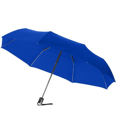 Bullet 21.5in Alex 3-Section Auto Open And Close Umbrella (Royal Blue) (One Size)