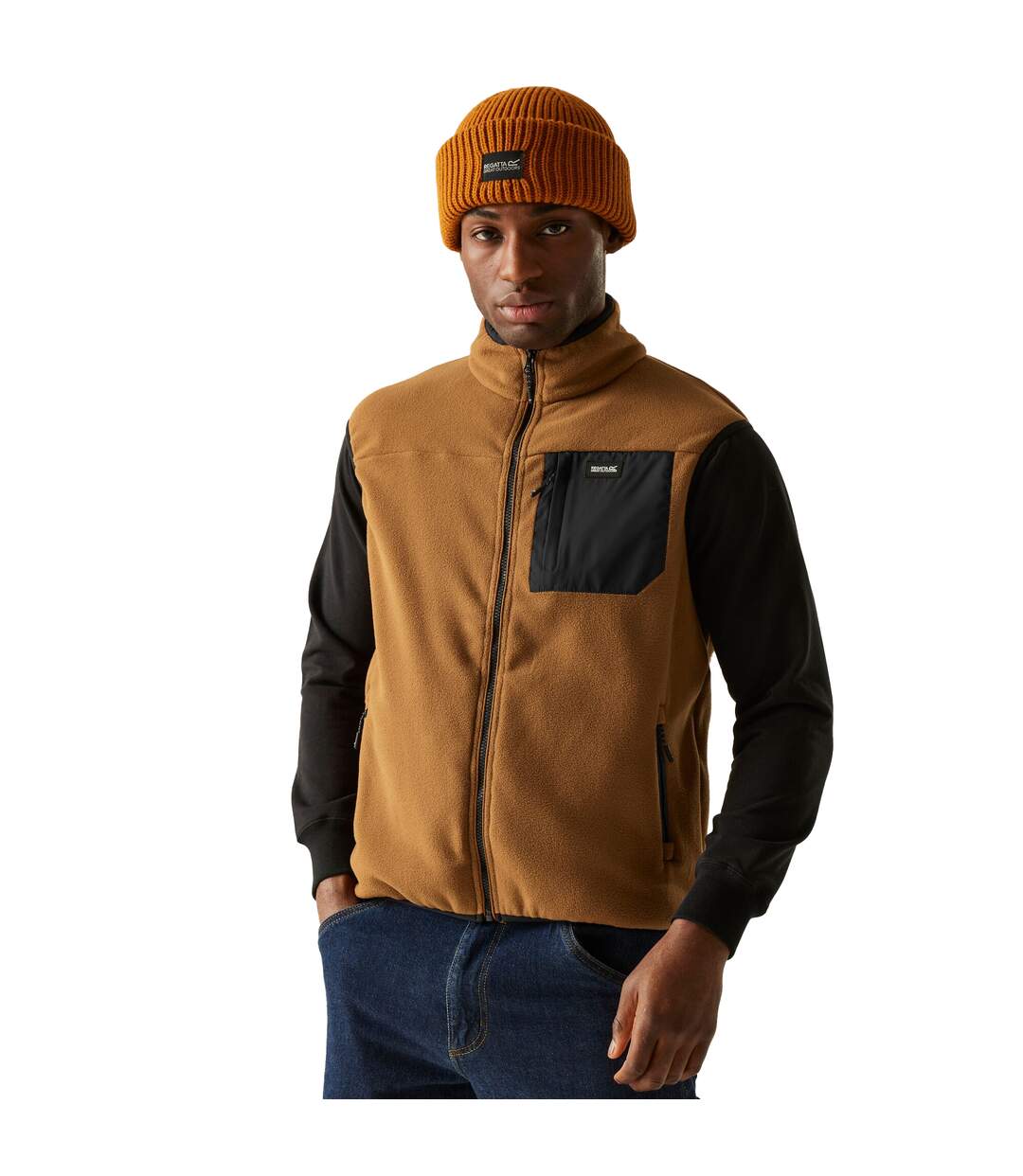 Veste Sans Manches Frankie Homme Marron Regatta-1