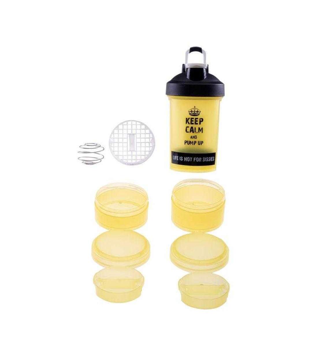 Shaker Pour Protéine Entraînement Beta Adulte Taille Unue Jaune IQ-2