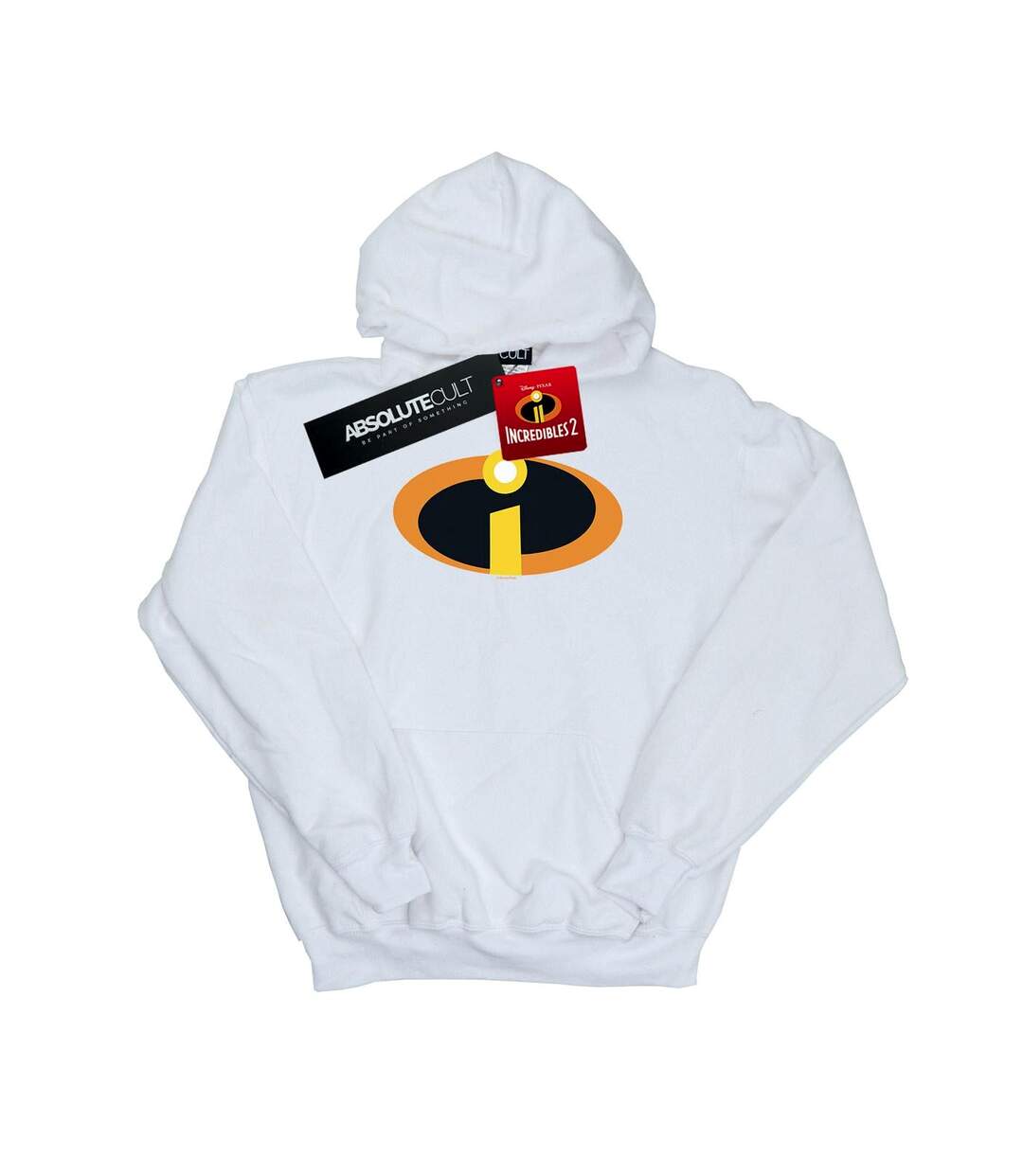 Disney Sweat à capuche logo The Incredibles Womens/Ladies (Blanc) - UTBI47624-1