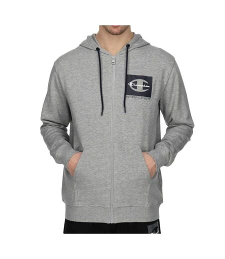 Sweat Zippée Gris Homme Champion Classic Label - L