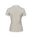 Womens/ladies Luxury Stretch Short Sleeve Polo Shirt Cement Tee Jays-2