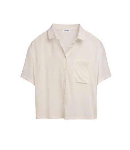 Chemise ecru femme teddy smith elia - l