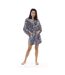 Brave Soul Womens Tiger Dressing Gown (Snowtiger)