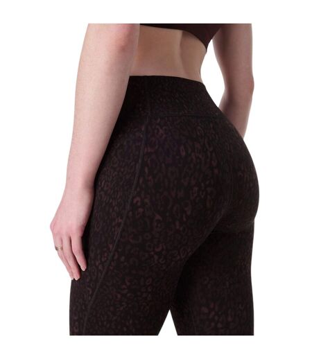 Legging Motif/style Panthère Ultimate Femme Marron Sweaty Betty