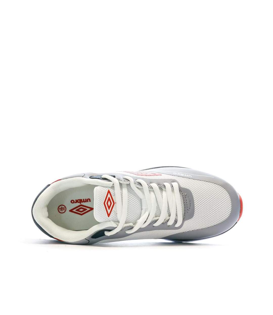 Baskets blanc/gris homme gris umbro priam-4