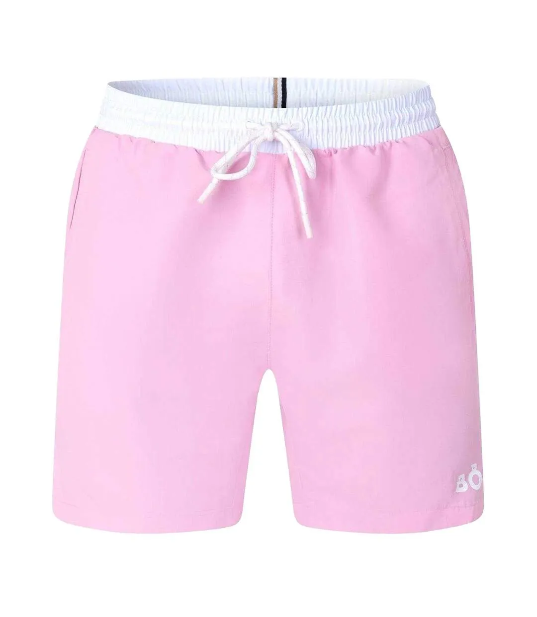 Mens Starfish Swim Shorts Light Pink Boss-1