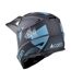 Casque intégral noir/bleu ciel adulte cairn x track - taille unique-2