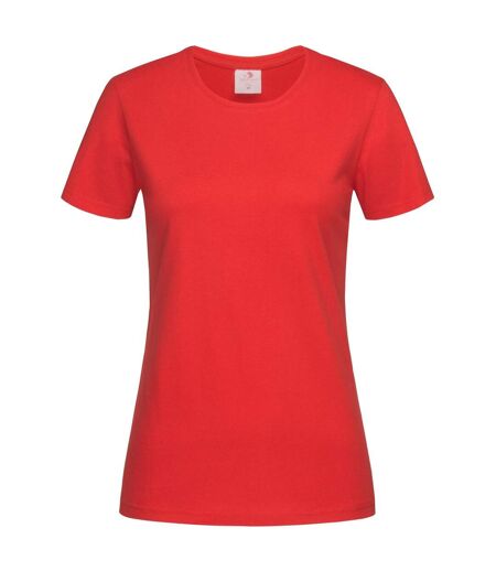 T-shirt Femmes Rouge Stedman