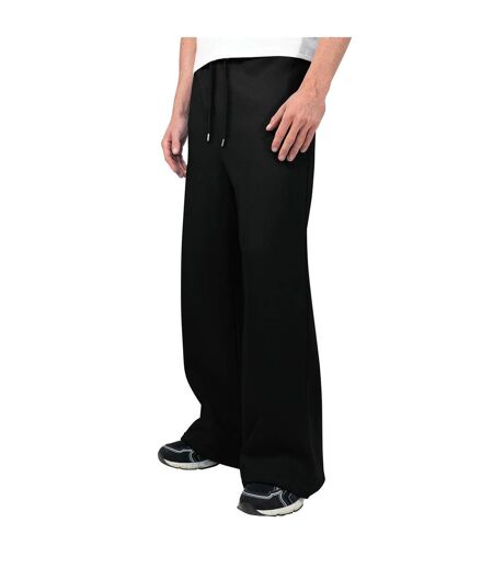 Unisex Adult Loose Fit Jogging Bottoms Black Casual Classics