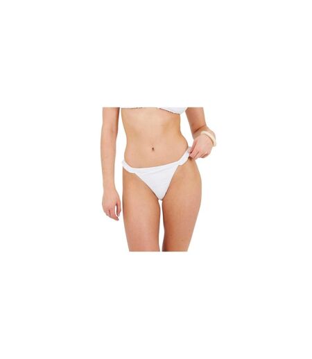 Bas De Maillot De Bain Motif/style À Volants Femme Blanc Brave Soul