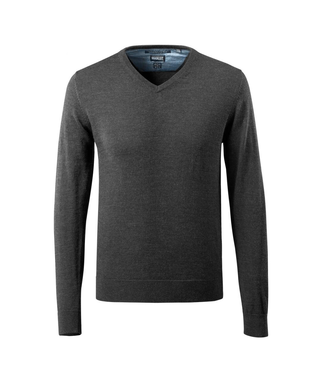 Pull Frontline Homme Anthracite Foncé Gris Clair Mascot-1