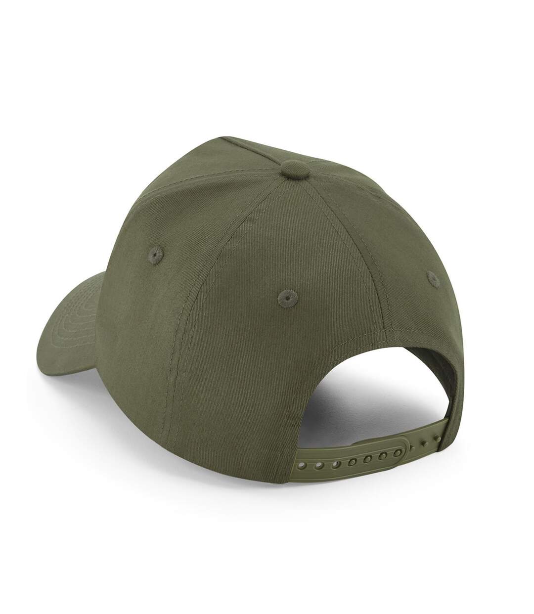 Casquette adulte vert kaki Beechfield-2