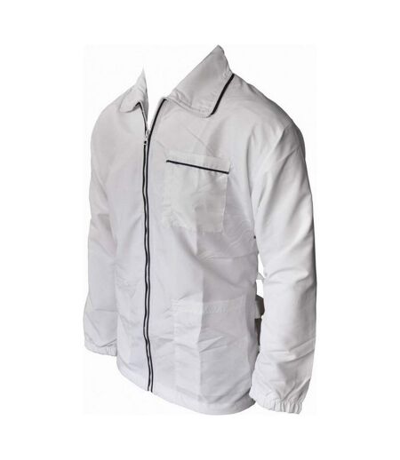 Unisex adult umpire coat white Carta Sport