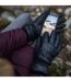 Ladies Quilted Waterproof Wind Resistant Thermal Gloves for Winter-4
