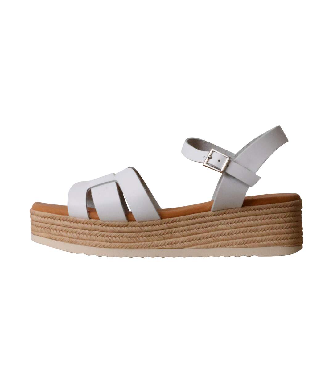 Sandales Compensées Cuir Oh my Sandals-1