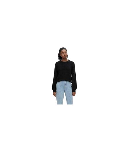 Pull Manches Longues Femme Noir Object