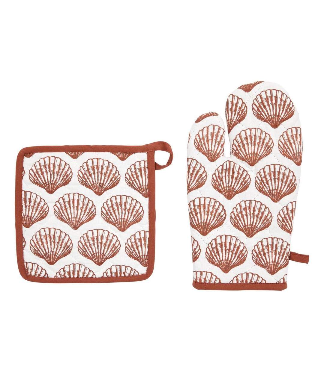 Gant & Manique de Cuisine Océania 32cm Terracotta-1