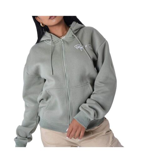 Sweat zippé vert femme project x paris signature - l