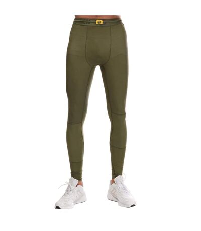 Mens Series-5 Long Tights Khaki Green Skins