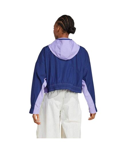Womens/ladies Arsenal Fc Windbreaker Light Purple Adidas
