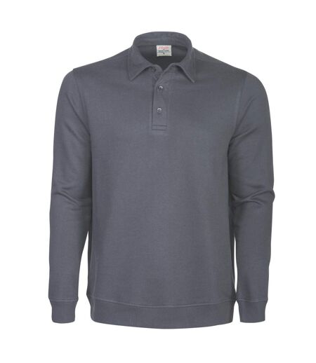 Polo Homerun Adulte Gris Acier Printer