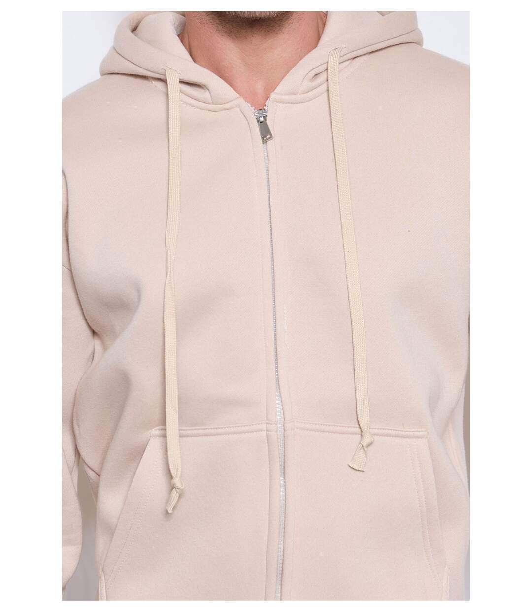Sweat à capuche zippé-4