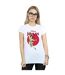 Disney Femme/Les femmes Mulan T-Shirt coton Dragon Circle (Blanc) - UTBI16093-2