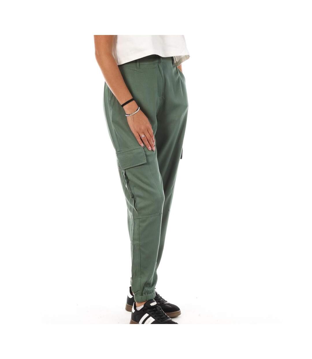 Pantalon Fluide Vert Femme Lee Cooper Okarta - 26