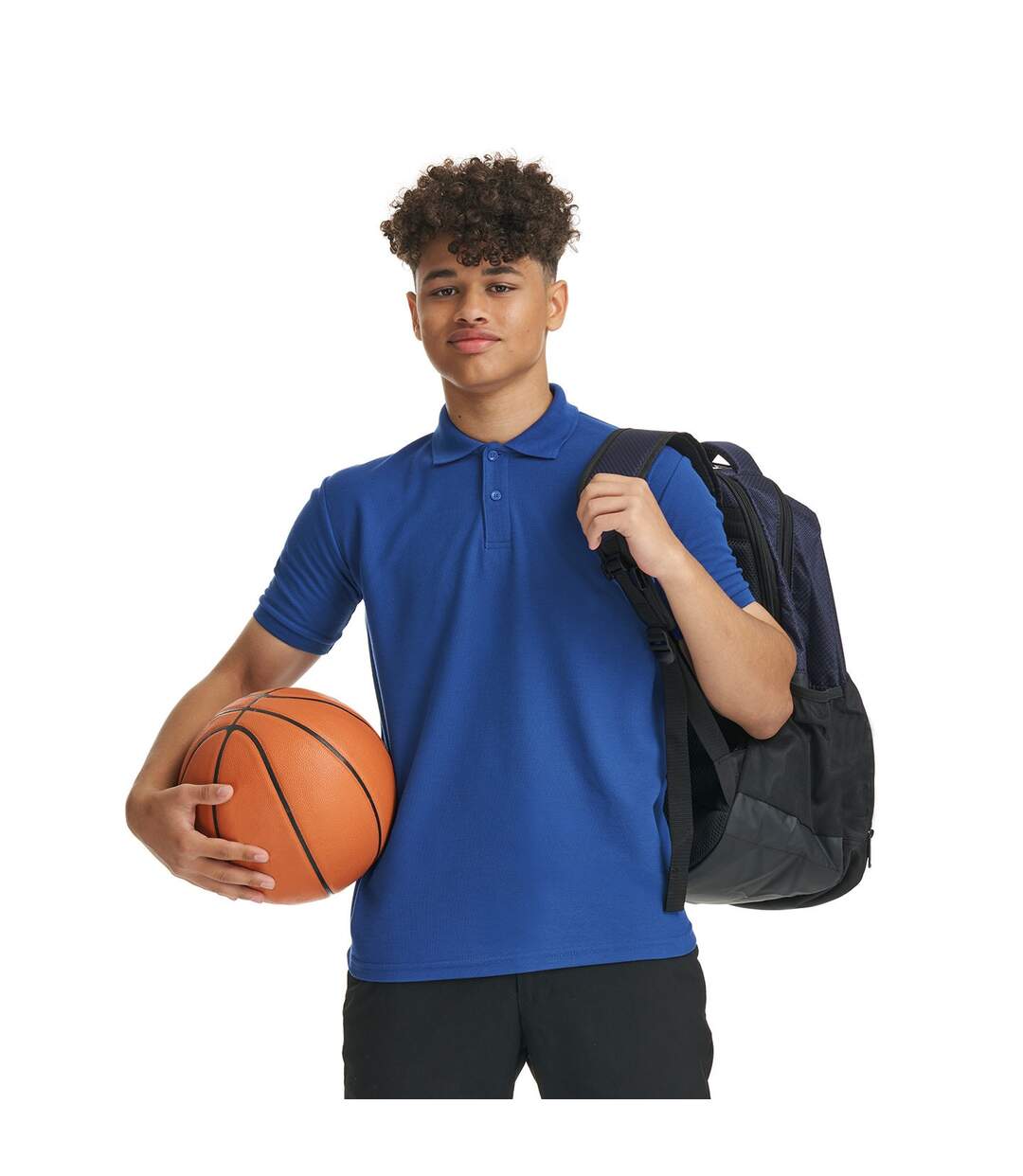 Polo Academy Adulte Bleu Roi Awdis-4