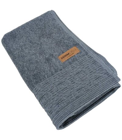 Serviette de toilette coton collection DENIM Géométrique