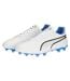 Chaussures De Foot Pour Terrain Ferme King Pro Homme Blanc Puma-1