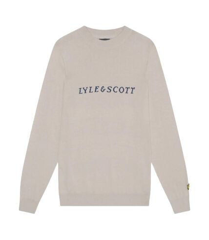 Pull homme blanc cassé Lyle & Scott Lyle & Scott