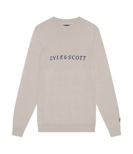 Pull homme blanc cassé Lyle & Scott Lyle & Scott